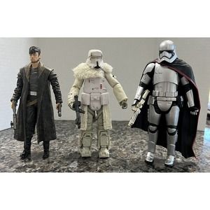 Range Trooper Captain Phasma DJ (Canto Blight) Black Series 6” Figures, Complete